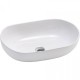 BIANCO CERAMICA LOOP, ΕΠΙΤΡΑΠΕΖΙΟΣ ΠΟΡΣΕΛΑΝΑΤΟΣ ΝΙΠΤΗΡΑΣ, 57,5x36.5 CM, 32055-300