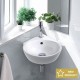 BIANCO CERAMICA NOOK, ΚΡΕΜΑΣΤΟΣ ΠΟΡΣΕΛΑΝΙΝΟΣ ΝΙΠΤΗΡΑΣ, WHITE, 29.5x31.5 CM, 33920-300