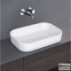 BIANCO CERAMICA CENTRO, ΕΠΙΤΡΑΠΕΖΙΟΣ ΠΟΡΣΕΛΑΝΑΤΟΣ ΝΙΠΤΗΡΑΣ, 60x40 CM,  ΛΕΚΟΣ, 34060-300