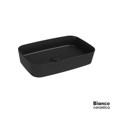 BIANCO CERAMICA PUNTO ΕΠΙΚΑΘΗΜΕΝΟΣ ΝΙΠΤΗΡΑΣ, BLACK MATT, 34061-401