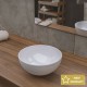BIANCO CERAMICA VALERA, ΕΠΙΤΡΑΠΕΖΙΟΣ ΠΟΡΣΕΛΑΝΙΝΟΣ ΝΙΠΤΗΡΑΣ, WHITE, 26 CM, 34710-300