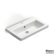 BIANCO CERAMICA URBAN 35, Πορσελάνινος Νιπτήρας με 1 Οπή, 60 x 35 cm, 35060-300