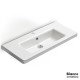 BIANCO CERAMICA URBAN 35, Πορσελάνινος Νιπτήρας με 1 Οπή, 80 x 35 cm, 35080-300