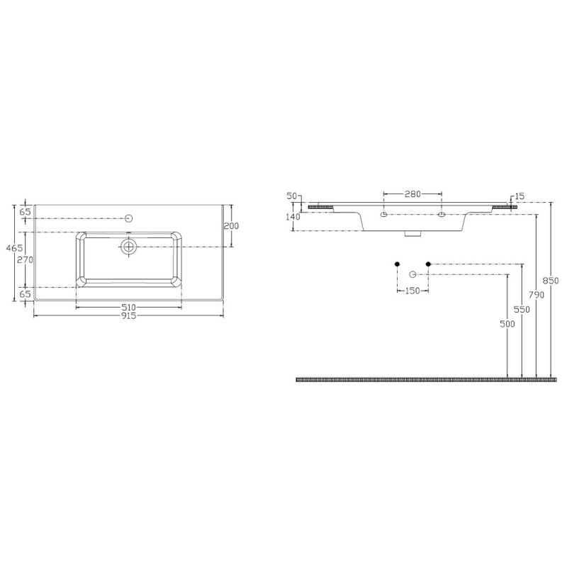 BIANCO CERAMICA FLAT 46 ΝΙΠΤΗΡΑΣ ΠΟΡΣΕΛΑΝΑΤΟΣ, 36090-300