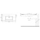 BIANCO CERAMICA FLAT 46 ΝΙΠΤΗΡΑΣ ΠΟΡΣΕΛΑΝΑΤΟΣ, 36090-300