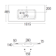 BIANCO CERAMICA FLAT 46 ΝΙΠΤΗΡΑΣ ΠΟΡΣΕΛΑΝΑΤΟΣ, 36100-300