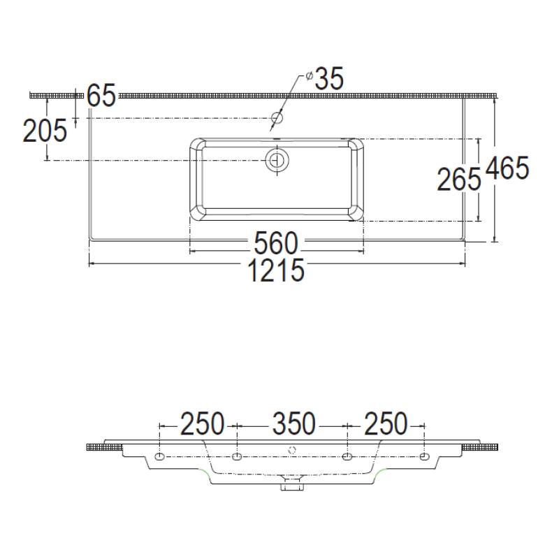 BIANCO CERAMICA FLAT 46 ΝΙΠΤΗΡΑΣ ΠΟΡΣΕΛΑΝΑΤΟΣ, 36121-300