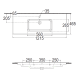 BIANCO CERAMICA FLAT 46 ΝΙΠΤΗΡΑΣ ΠΟΡΣΕΛΑΝΑΤΟΣ, 36121-300