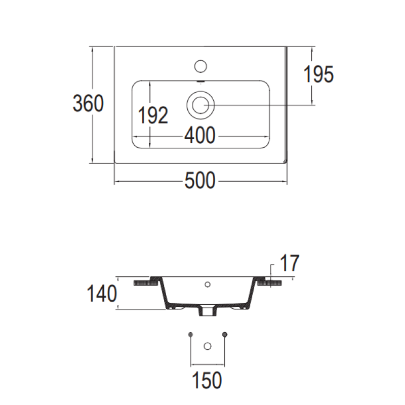 BIANCO CERAMICA FLAT 36 ΝΙΠΤΗΡΑΣ ΠΟΡΣΕΛΑΝΑΤΟΣ, 37050-300