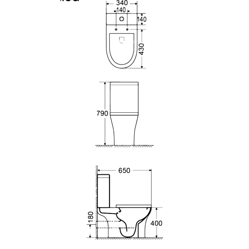BIANCO CERAMICA AIDA, ΛΕΚΑΝΗ ΚΑΤΩΣΤΟΜΙΑ, ΚΑΛΥΜΜΑ SLIM SOFT CLOSE, SAD 12000S-300