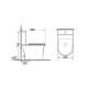 BIANCO CERAMICA AIDA AD 120 ΠΙΣΩΣΤΟΜΙΑ ΛΕΚΑΝΗ, RIMLESS, KΑΛΥΜΜΑ SLIM SOFT, BLACK MATT, AD 12000SC-401