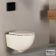 BIANCO CERAMICA LENTA ΚΡΕΜΑΣΤΗ ΛΕΚΑΝΗ RIMLESS ΑΠΟ ΠΟΡΣΕΛΑΝΗ  IVORY MAT 