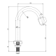 CORA FILTER SPOUT, ΣΤΟΜΙΟ ΓΙΑ ΦΙΛΤΡΟ ΠΟΣΙΜΟΥ ΝΕΡΟΥ, 6 ΧΡΩΜΑΤΑ, 13504-xxx