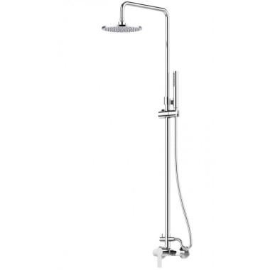 CORA MIST ΡΥΘΜΙΖΟΜΕΝΗ ΣΤΗΛΗ ΝΤΟΥΣ 84-146 CM, Chrome, 350065-100