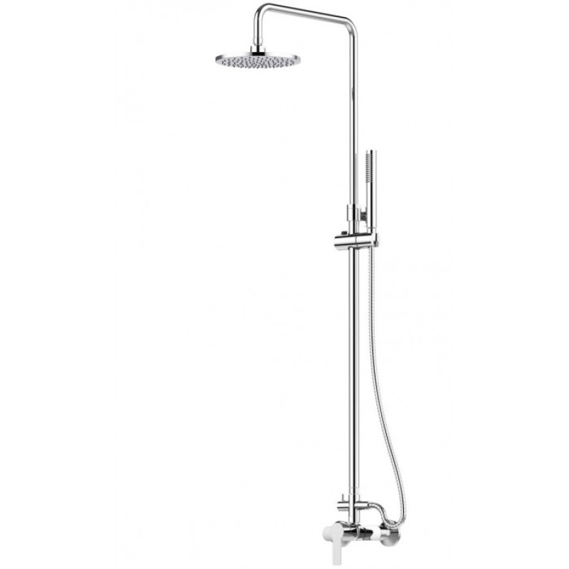 CORA MIST ΡΥΘΜΙΖΟΜΕΝΗ ΣΤΗΛΗ ΝΤΟΥΣ 84-146 CM, Chrome, 350065-100