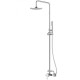 CORA MIST ΡΥΘΜΙΖΟΜΕΝΗ ΣΤΗΛΗ ΝΤΟΥΣ 84-146 CM, Chrome, 350065-100