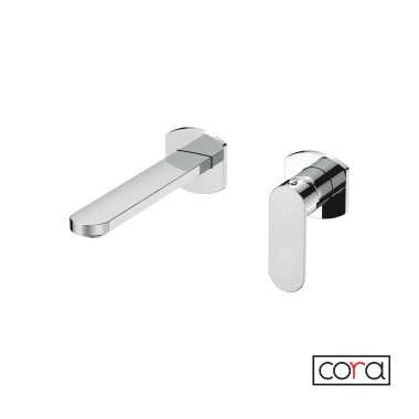 CORA MIST ΜΠΑΤΑΡΙΑ ΕΝΤΟΙΧΙΣΜΟΥ ΝΙΠΤΗΡΟΣ 2 ΟΠΩΝ, Chrome, 3518-100