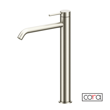 CORA COSMO 316L ΨΗΛΗ ΜΠΑΤΑΡΙΑ ΝΙΠΤΗΡΑ INOX BRUSHED 
