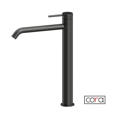 CORA COSMO 316L 316  ΨΗΛΗ ΜΠΑΤΑΡΙΑ ΝΙΠΤΗΡΟΣ BLACK BRUSHED (PVD), 6113-411
