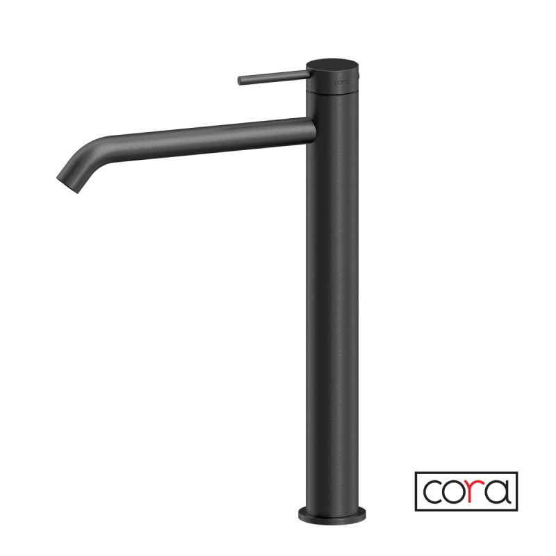 CORA COSMO 316L 316  ΨΗΛΗ ΜΠΑΤΑΡΙΑ ΝΙΠΤΗΡΟΣ BLACK BRUSHED (PVD), 6113-411