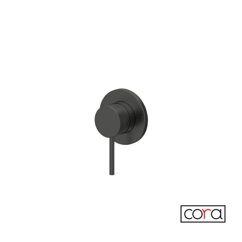 CORA COSMO 316L, ΜΙΚΤΗΣ ΕΝΤΟΙΧΙΣΜΟΥ ΝΤΟΥΣ 1 ΕΞΟΔΟΥ BLACK BRUSHED (PVD), 6150-411 
