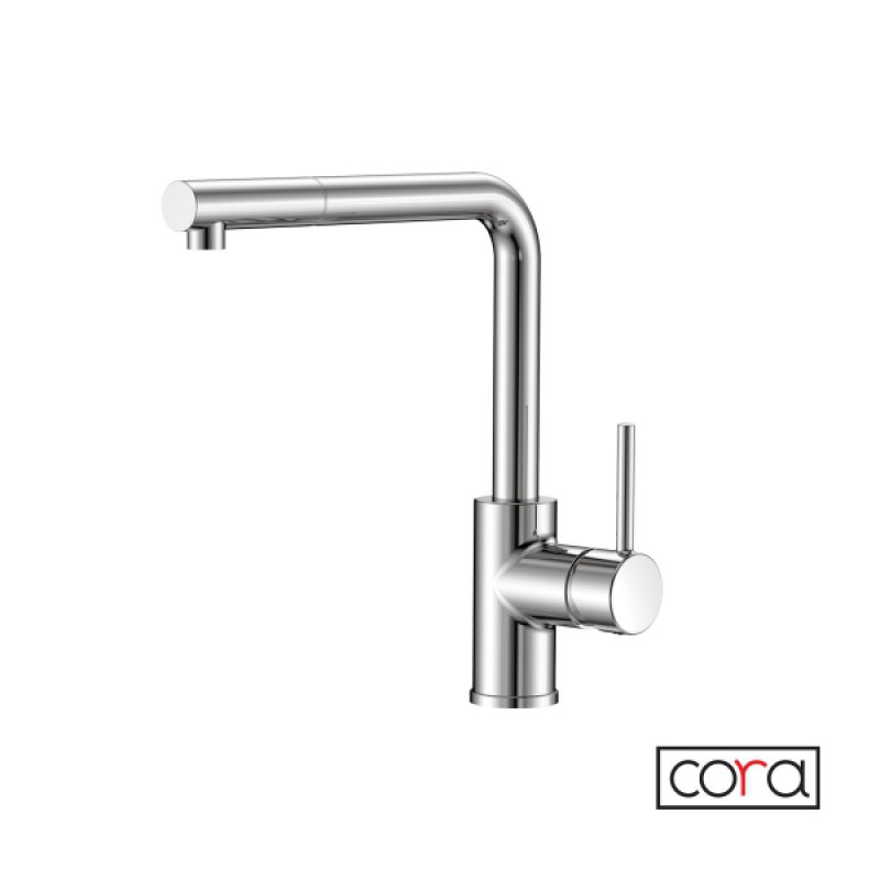 CORA, ΜΠΑΤΑΡΙΑ ΚΟΥΖΙΝΑΣ ΝΕΡΟΧΥΤΗ ΜΕ ΝΤΟΥΣ, CHROME, 63359-100