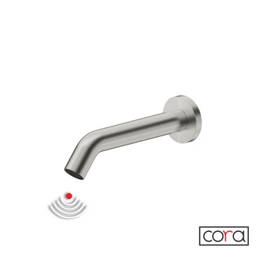 CORA SENSOR ΗΛΕΚΤΡΟΝΙΚΗ ΕΠΙΤΟΙΧΗ ΜΠΑΤΑΡΙΑ ME ΑΝΑΜΕΙΞΗ, INOX, 6410-400 + V13-100