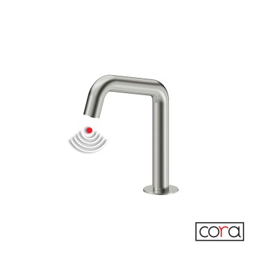 CORA SENSOR ΗΛΕΚΤΡΟΝΙΚΗ ΕΠΙΤΟΙΧΗ ΜΠΑΤΑΡΙΑ ΜΕ ΑΝΑΜΕΙΞΗ, BLACK MATT, 6410-400 + V13-100