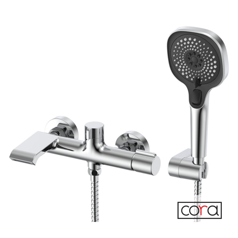 CORA OCCO ΜΠΑΤΑΡΙΑ ΛΟΥΤΡΟΥ, CHROME, 7200-100