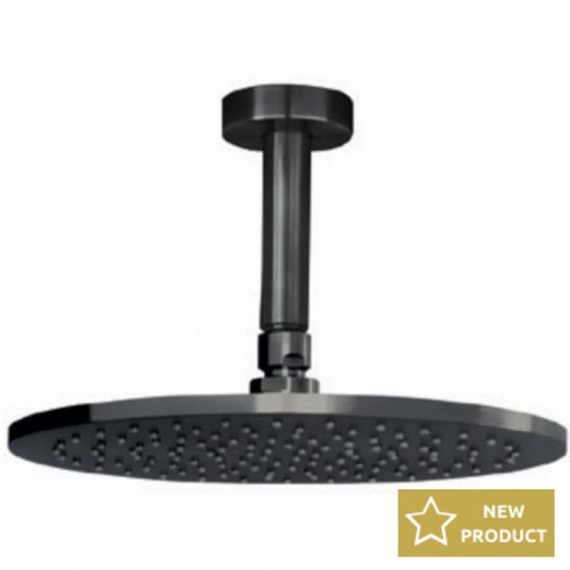 CORA COSMO 316L, ΜΙΚΤΗΣ ΕΝΤΟΙΧΙΣΜΟΥ ΝΤΟΥΣ 1 ΕΞΟΔΟΥ BLACK BRUSHED (PVD), 6150-411 