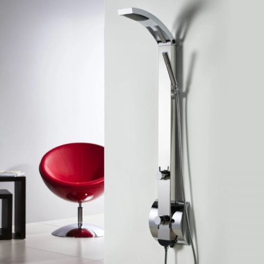 DOLCE VITA IDEA ΘΕΡΜΟΜΙΚΤΙΚΗ ΣΤΗΛΗ ΝΤΟΥΣ 2 ΕΞΟΔΩΝ, INOX MATT, IDEA-110