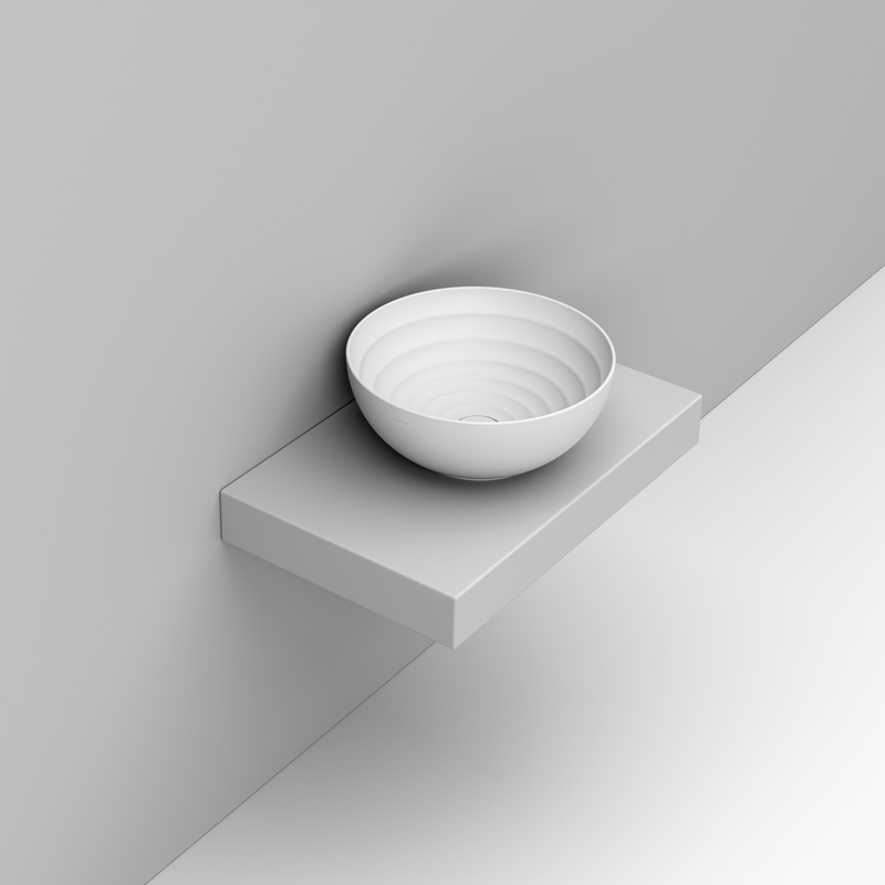 Ceramica Dolomite, Επίτραπέζιος Νιπτήρας Move Bowl Vessel Φ44, White Matt, D310741