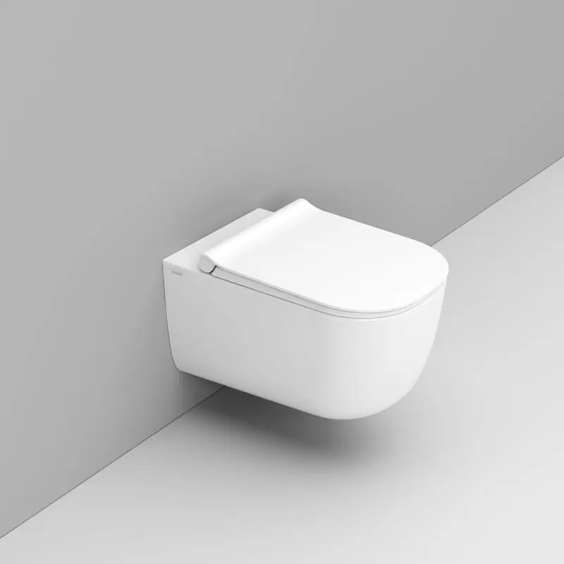 Ceramica Dolomite Μirto, Λεκάνη Κρεμαστή, Soft Close/Rimless, White, 36×55 cm, D462501