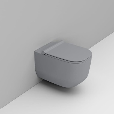 Ceramica Dolomite Alba, Λεκάνη Κρεμαστή, 36X56 cm, Grey, D502545