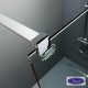 DEVON IWIS WALK-IN, ΚΑΜΠΙΝΑ ΣΤΑΘΕΡΟ ΚΡΥΣΤΑΛΛΟ, CLEAN GLASS, CHROME, 100 (97-99), ΎΨΟΣ: 200 CM, IW 100C-100