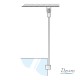 DEVON IWIS WD WALK-IN, ΚΑΜΠΙΝΑ ΣΤΑΘΕΡΟ ΚΡΥΣΤΑΛΛΟ, CLEAN GLASS, CHROME, 100 (97-99), ΎΨΟΣ: 185 CM, WD 100C-100