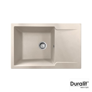 DURALIT, ΕΝΘΕΤΟΣ ΣΥΝΘΕΤΙΚΟΣ ΝΕΡΟΧΥΤΗΣ ΚΟΥΖΙΝΑΣ, 3 ΧΡΩΜΑΤΑ, 79x50 CM, KN105-xxx