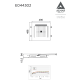 Almar Easy Light,Κεφαλή Χρωματοθεραπείας Temotion Icicle Gold Brushed (PVD) E044302-211