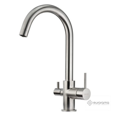 EURORAMA FILTER TAP, ΤΡΙΟΔΗ ΜΠΑΤΑΡΙΑ ΚΟΥΖΙΝΑΣ ΠΑΓΚΟΥ, 3 ΧΡΩΜΑΤΑ, 13535F-400
