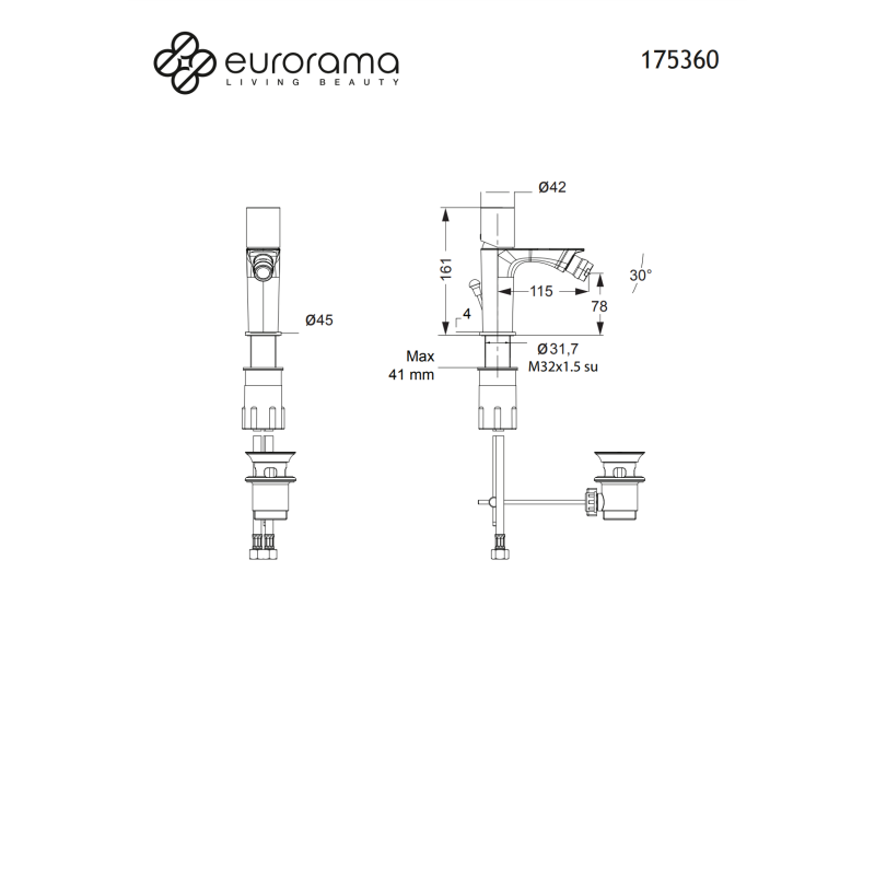 EURORAMA RES PRO ΜΠΑΤΑΡΙΑ ΜΠΙΝΤΕ CHROME 