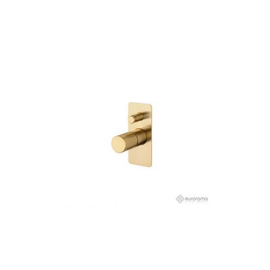 EURORAMA OSO ΜΠΑΤΑΡΙΑ ΕΝΤΟΙΧΙΣΜΟΥ ΛΟΥΤΟΥ 2 ΕΞΟΔΩΝ LIGHT GOLD BRUSHED