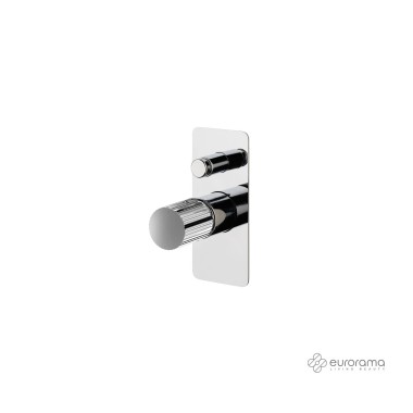 EURORAMA OSO ΜΙΚΤΗΣ ΕΝΤΟΙΧΙΣΜΟΥ 2 ΕΞΟΔΩΝ, CHROME, 178030SL-100