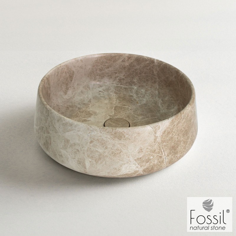 FOSSIL OPUS ΕΠΙΚΑΘΗΜΕΝΟΣ ΝΙΠΤΗΡΑΣ ΑΠΟ ΦΥΣΙΚΟ ΜΑΡΜΑΡΟ, PATARA BEIGE, DR 42-500