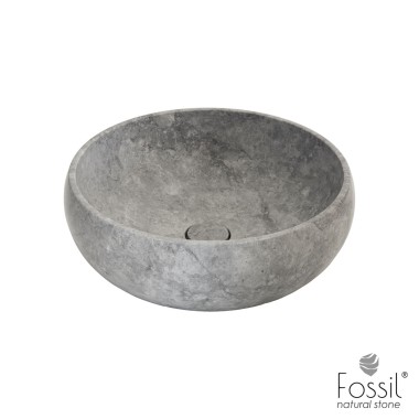 FOSSIL ARLO ΕΠΙΤΡΑΠΕΖΙΟΣ ΝΙΠΤΗΡΑΣ ΑΠΟ ΦΥΣΙΚΟ ΜΑΡΜΑΡΟ, TUNDRA GREY, DB 42-423