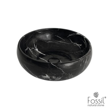 FOSSIL ARLO ΕΠΙΔΑΠΕΔΙΟΣ ΝΙΠΤΗΡΑΣ ΑΠΟ ΦΥΣΙΚΟ ΜΑΡΜΑΡΟ, MARQUINA NERO, DB 42-400
