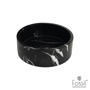 FOSSIL LUNO ΕΠΙΔΑΠΕΔΙΟΣ ΝΙΠΤΗΡΑΣ ΑΠΟ ΦΥΣΙΚΟ ΜΑΡΜΑΡΟ, MARQUINA NERO, DC 42-400