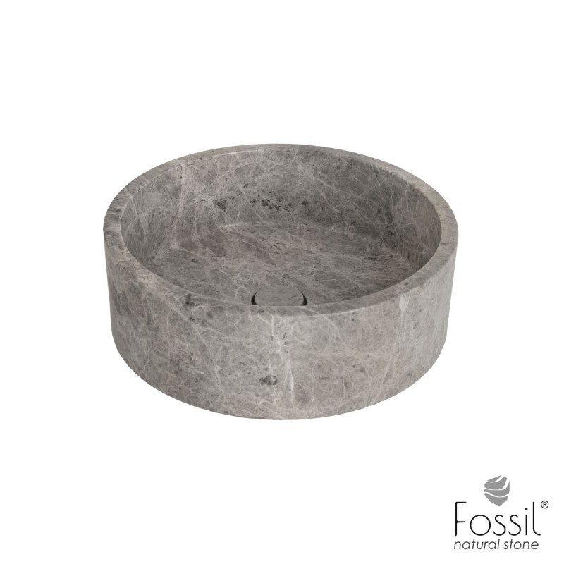 FOSSIL LUNO ΕΠΙΔΑΠΕΔΙΟΣ ΝΙΠΤΗΡΑΣ ΑΠΟ ΦΥΣΙΚΟ ΜΑΡΜΑΡΟ, TUNDRA GREY, DC 42-423