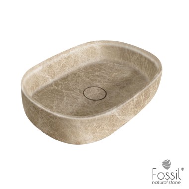 FOSSIL DUNE ΕΠΙΤΡΑΠΕΖΙΟΣ ΝΙΠΤΗΡΑΣ ΑΠΟ ΦΥΣΙΚΟ ΜΑΡΜΑΡΟ, PATARA BEIGE , DSB 55-500