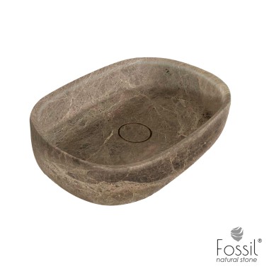 FOSSIL DUNE ΕΠΙΤΡΑΠΕΖΙΟΣ ΝΙΠΤΗΡΑΣ ΑΠΟ ΦΥΣΙΚΟ ΜΑΡΜΑΡΟ, EMPERADOR DARK , DSB 55-523