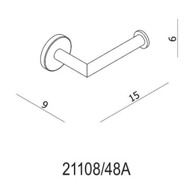 LANGBERGER SERIES 108 ΕΠΙΤΟΙΧΙΑ ΜΕΤΑΛΛΙΚΗ ΧΑΡΤΟΘΗΚΗ ΜΕ ΒΙΔΕΣ WHITE MATT 